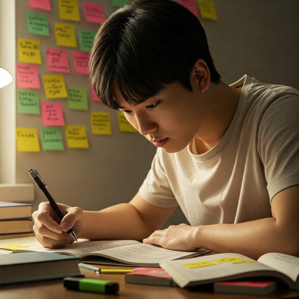 Focused Student: Achieving Study Goals