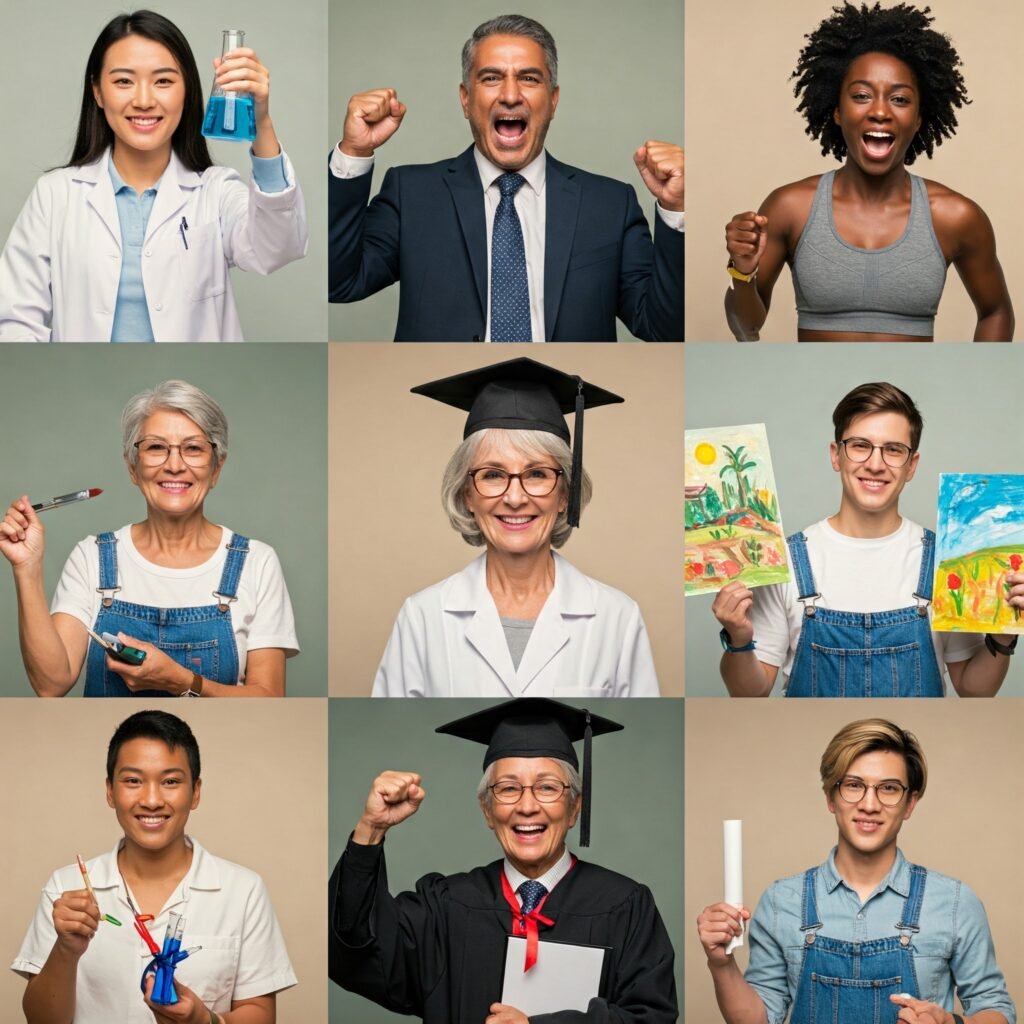 Happiness after success