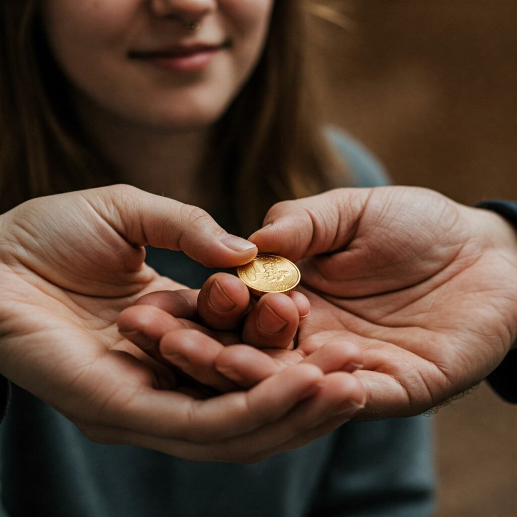 Symbol of a small act of kindness