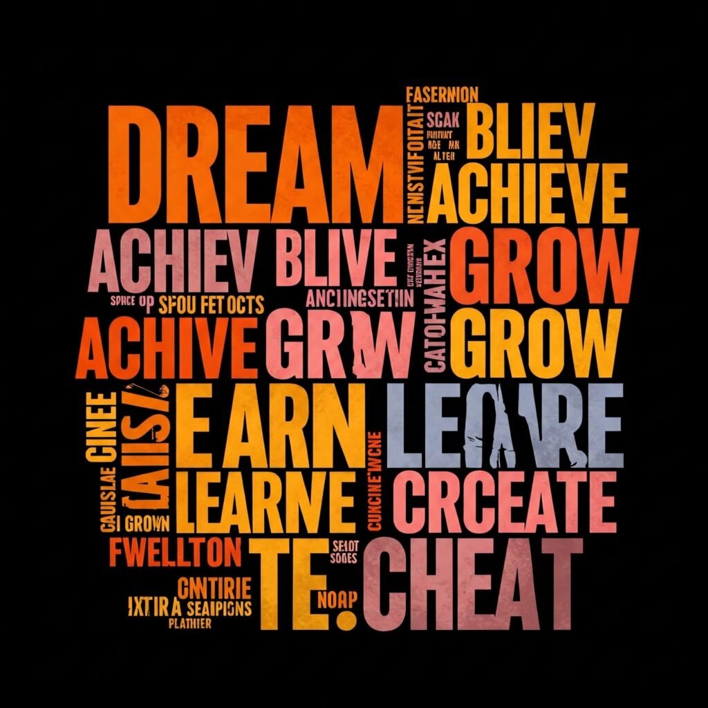 Inspiring study words
