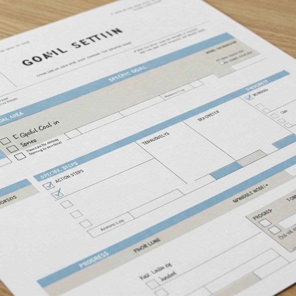 Free Goal Worksheet: Clear Steps