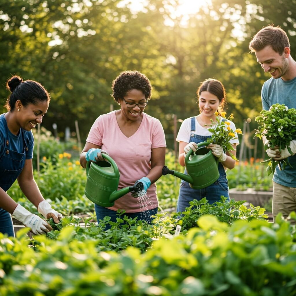 Diverse Garden, Happy Faces