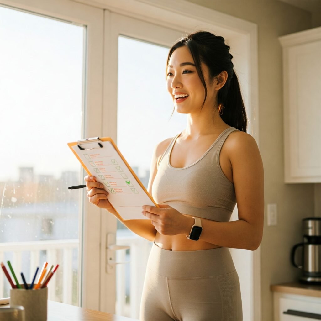 Woman Ready for the Day